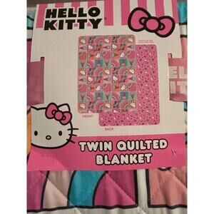 Hello Kitty twin quilted blanket
